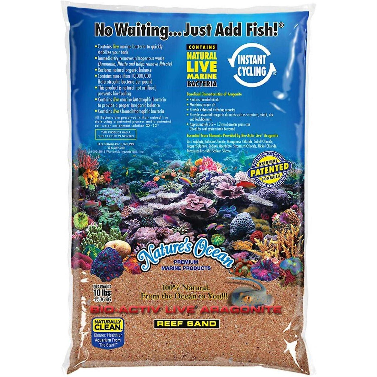 Live Aragonite Aquarium Sand E764095