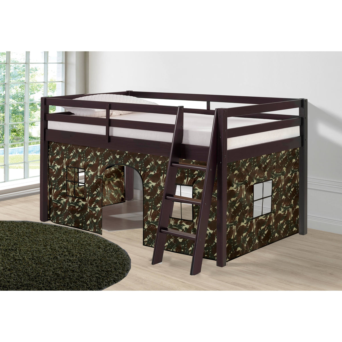 Twin Junior Loft Tent Bed O7176