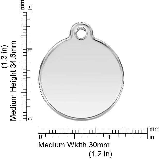 Medical ID Dog Tag F8634