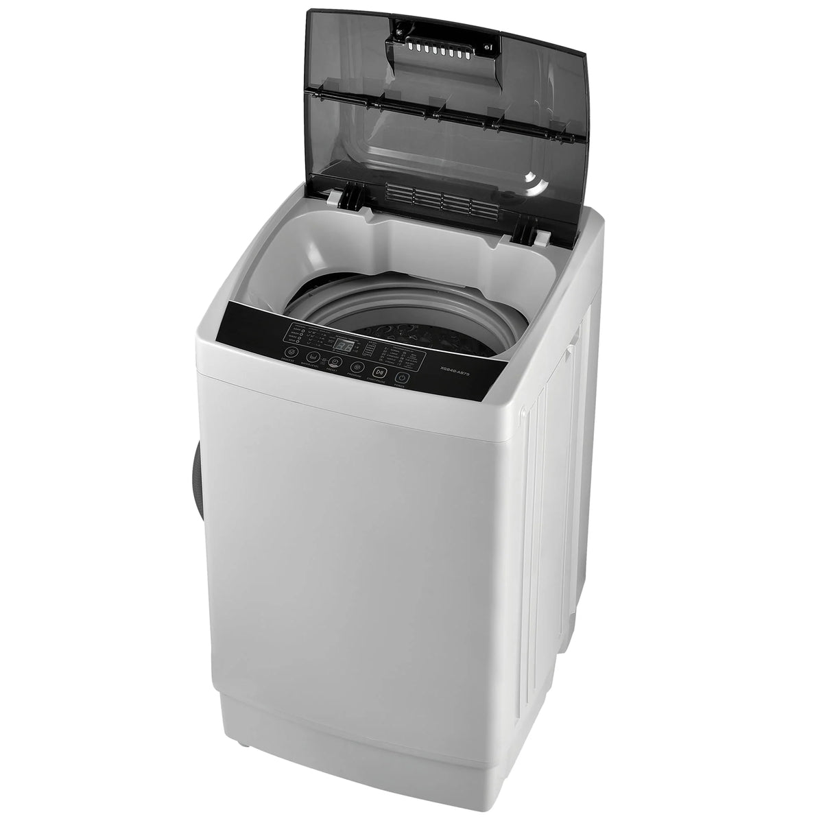 Top Loading Compact Fully Automatic Washing Machine, 1.24 Cu.ft, 8 Water Levels, 10 Wash Programs T128