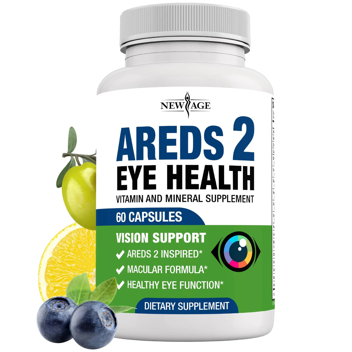 Bilberry Lutein & Zeaxanthin Eye Vitamin 60 Count J3547