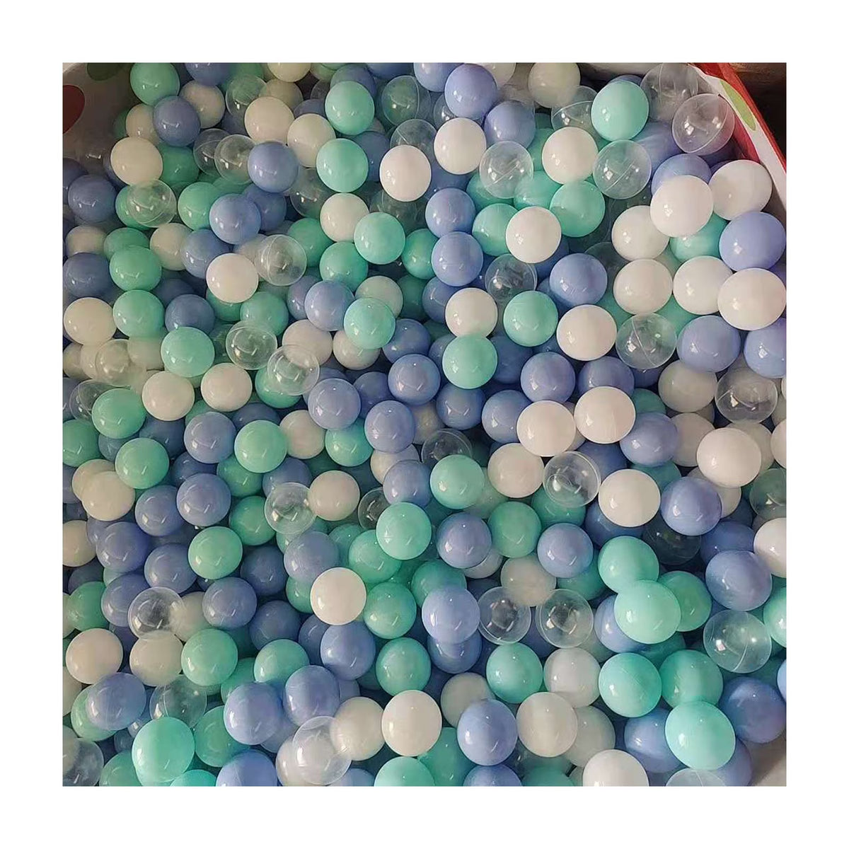 100 Crush Proof Plastic Ball Pit Balls G437