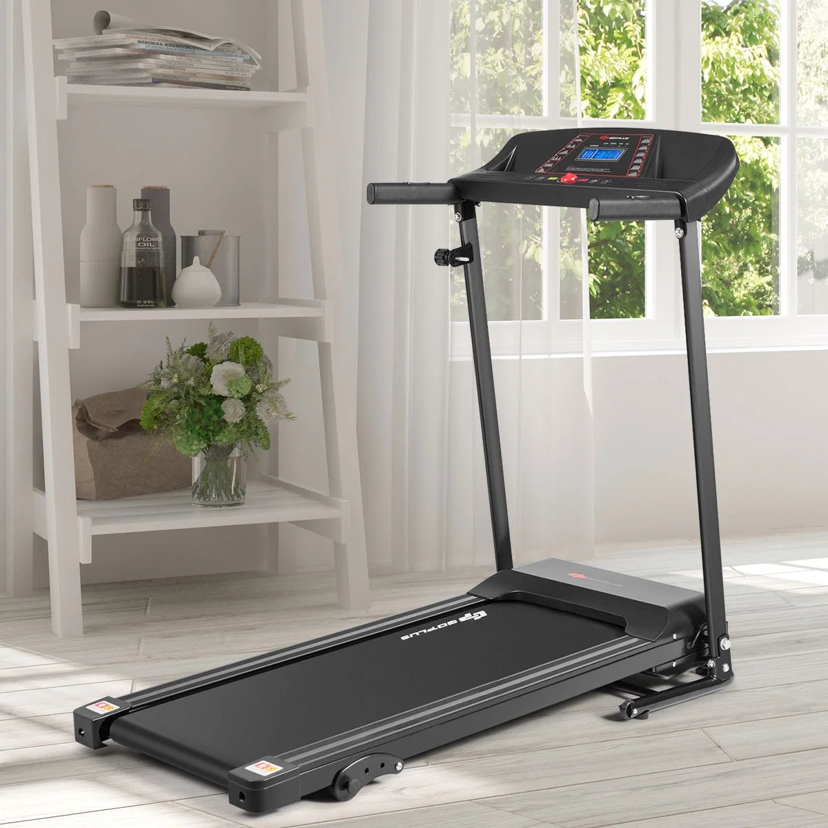 1.0HP Folding Electric Treadmill Y408965