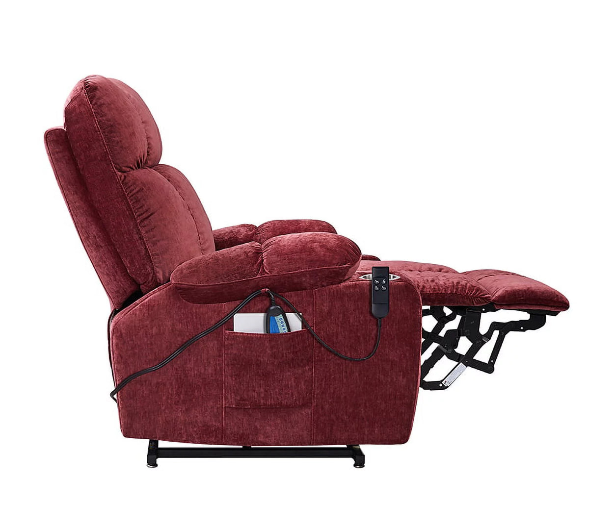 Dual Motor Power Lift Recliner Chair with Heat Massage E306777
