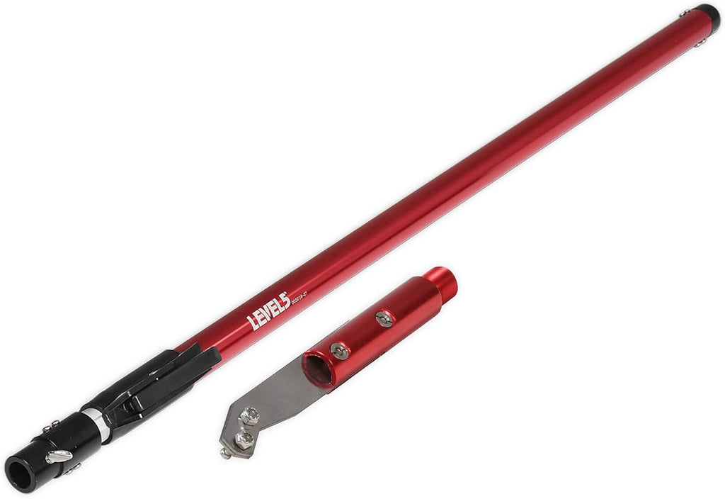 Nail Spotter Extension Handle, 47" to 77" - Anodized Aluminum Y511030